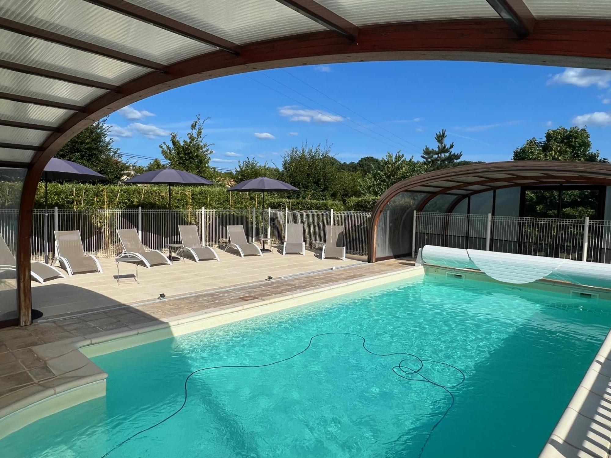 Maison Hyacinthe Of Tournesol Geniet In Luxe Castelnaud-la-Chapelle Eksteriør bilde